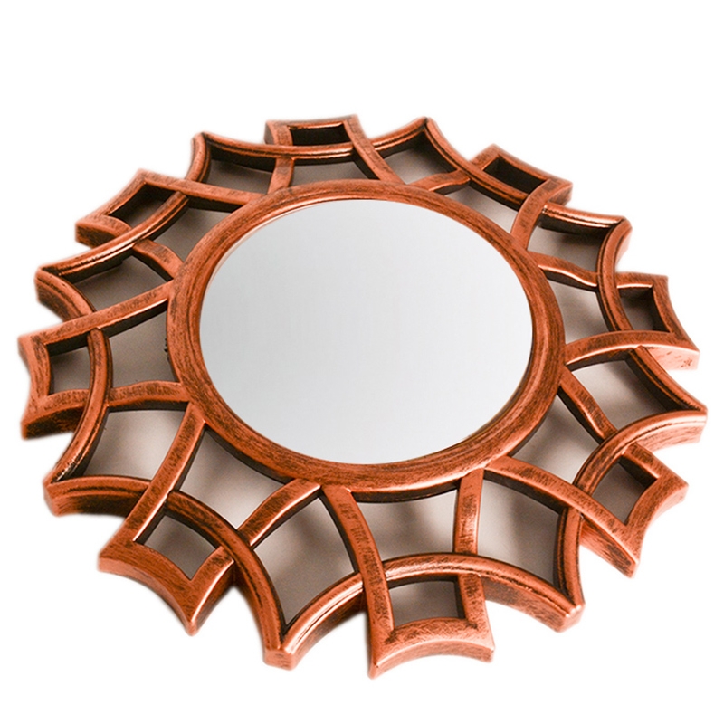 wall-clock-and-2-frames-bronze-mirror-code-490-3-kalabell