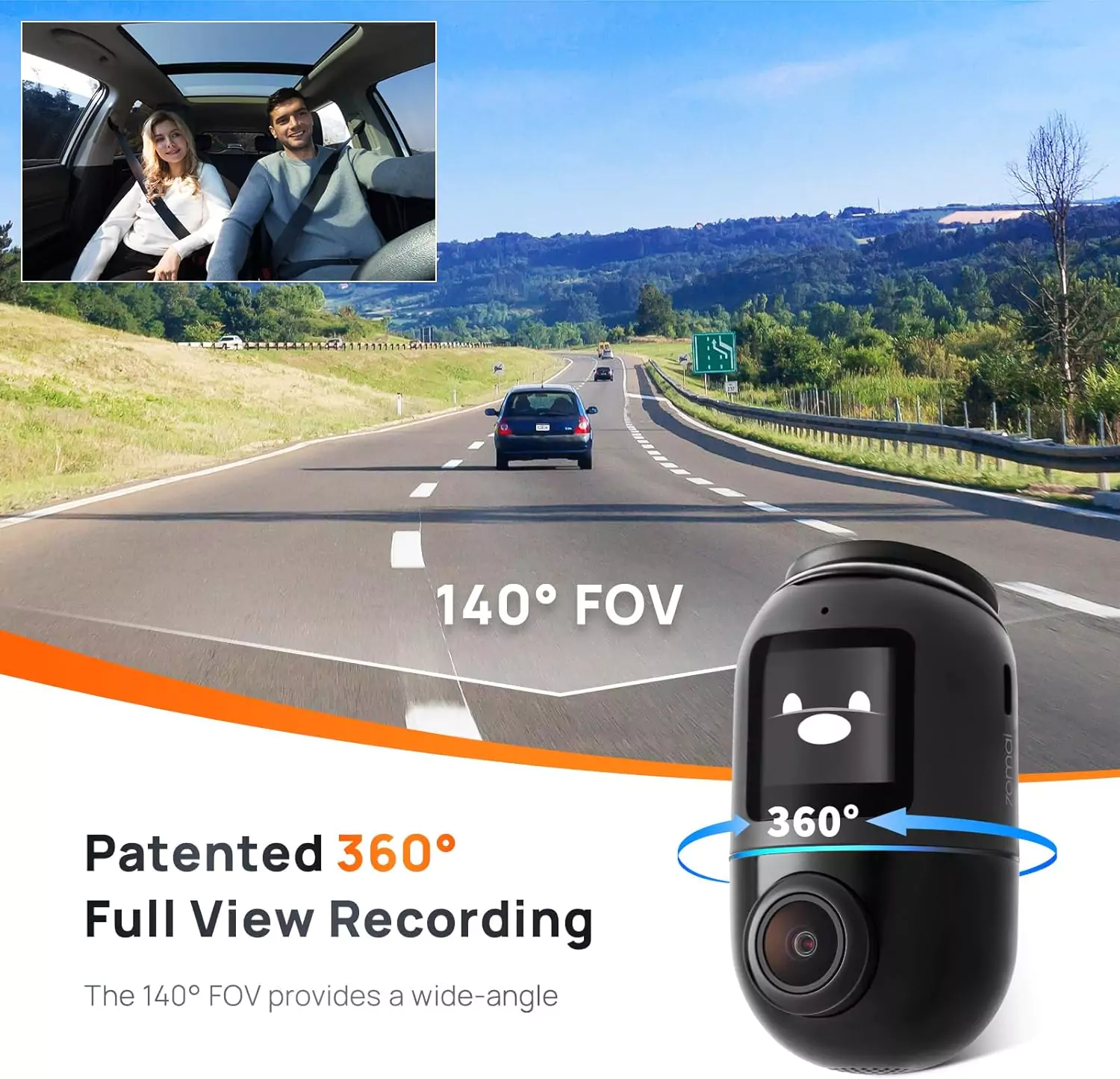 بررسی دوربین ماشین ۳۶۰ درجه شیائومی مدل ۷۰MAI DASH CAM OMNI X200