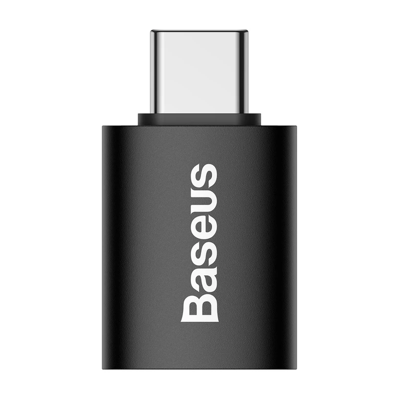 بررسی تبدیل OTG تایپ سی به USB 3.1 بیسوس Baseus Ingenuity Mini OTG Adaptor Type C to USB-A 3.1 ZJJQ000001