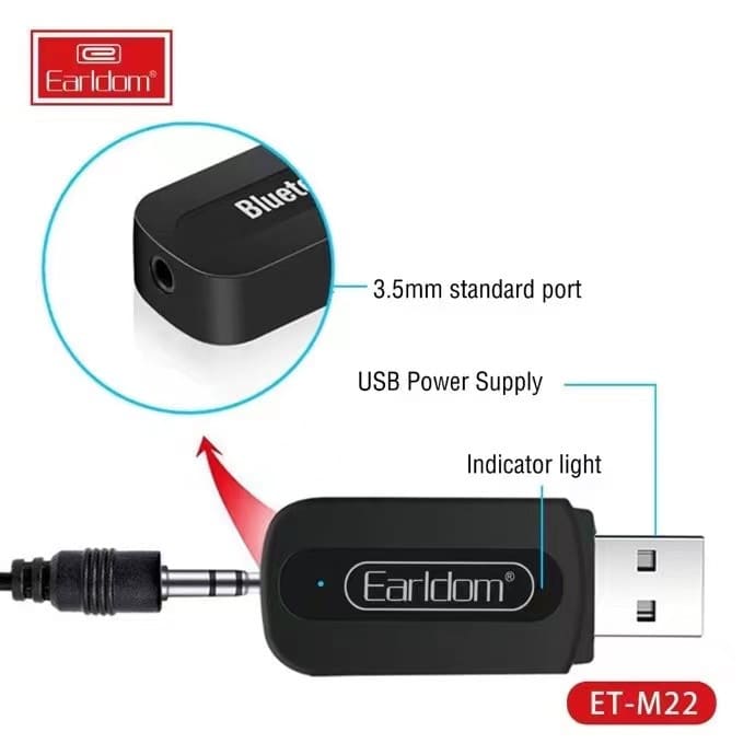 بررسی دانگل بلوتوث USB ارلدام مدل Earldom ET-M22