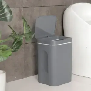 سطل زباله هوشمند گرین لاین Green Ecosense GNSECODUSTBGY Smart Trash Bin ظرفیت ۱۴ لیتر