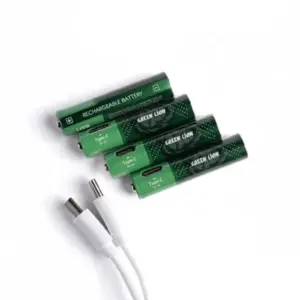 پک ۴ عددی باتری قلمی شارژی گرین لاین Green Lion AA Rechargeable Battery