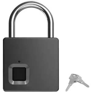 قفل اثر انگشتی گرین لاین Green Lion Fingerprint Padlock GNMINIFPPDLKBK