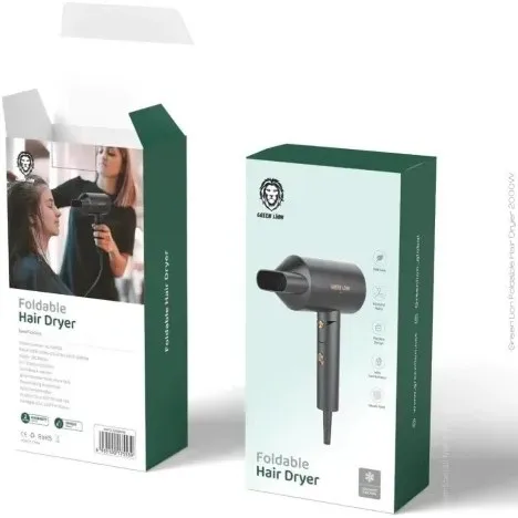 بررسی سشوار گرین لاین Green Lion Foldable Hair Dryer توان ۱۶۰۰ وات قابلیت تاشو