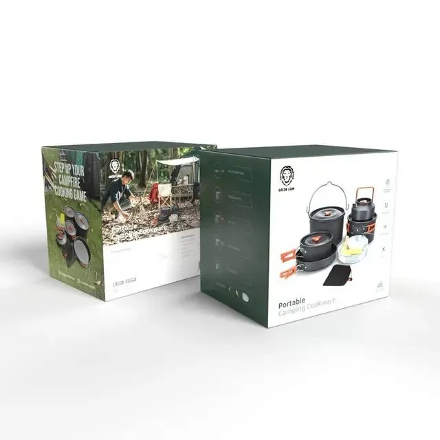 بررسی ست وسایل آشپزی کمپینگ گرین لاین Green Lion Portable Camping Cookware GNCMPCKSETOBK