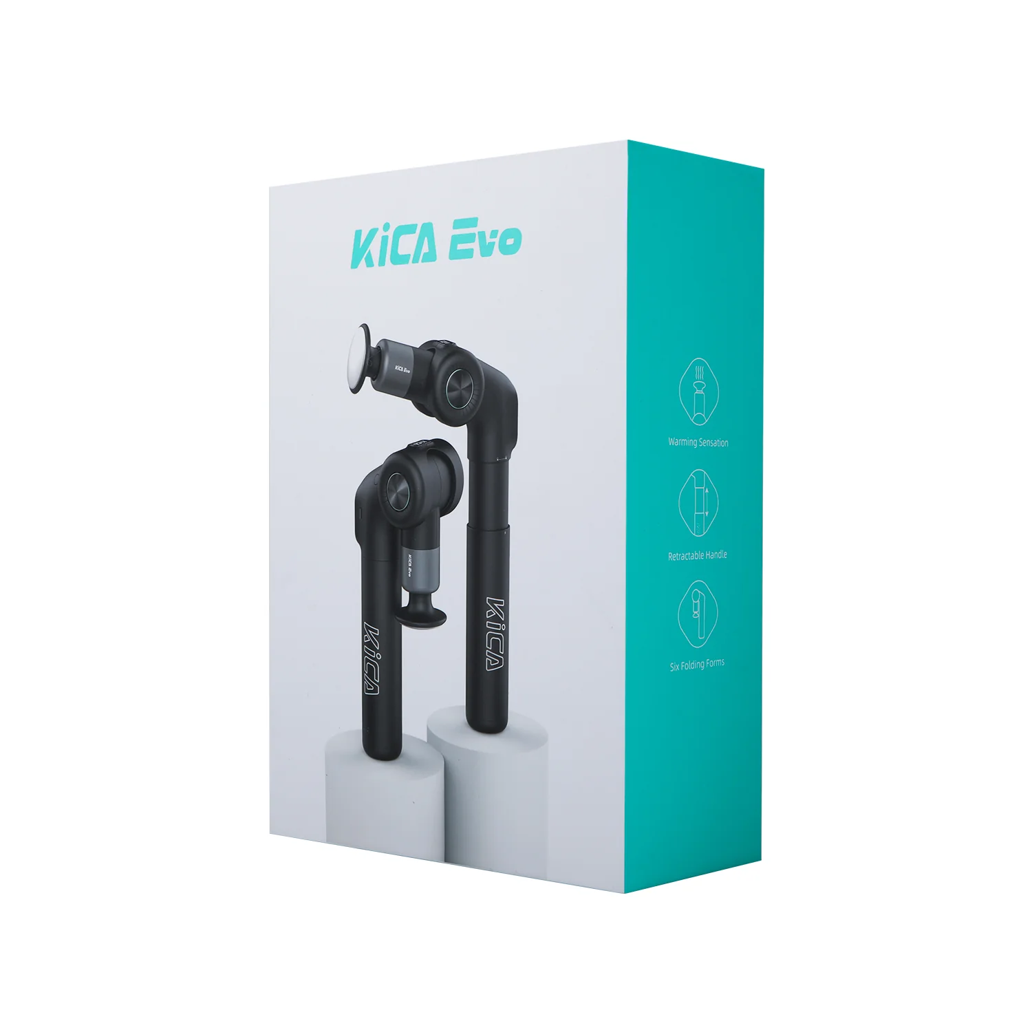 بررسی ماساژور بدن تفنگی تاشو کیکا مدل KiCA EVO Foldable Massage Gun