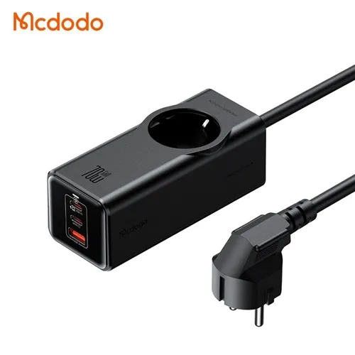 بررسی چند راهی برق و شارژر مک دودو Mcdodo CH-4620 دارای ۴ پورت