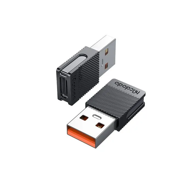 بررسی تبدیل USB2.0 به Type C مک دودو Mcdodo OT-697 Type-C 5A to USB2.0 Convertor