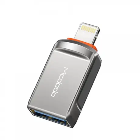 تبدیل OTG لایتنینگ به USB 3.0 مک دودو Mcdodo OT-8600 USB 3.0 to Lightning Convertor آیفونی