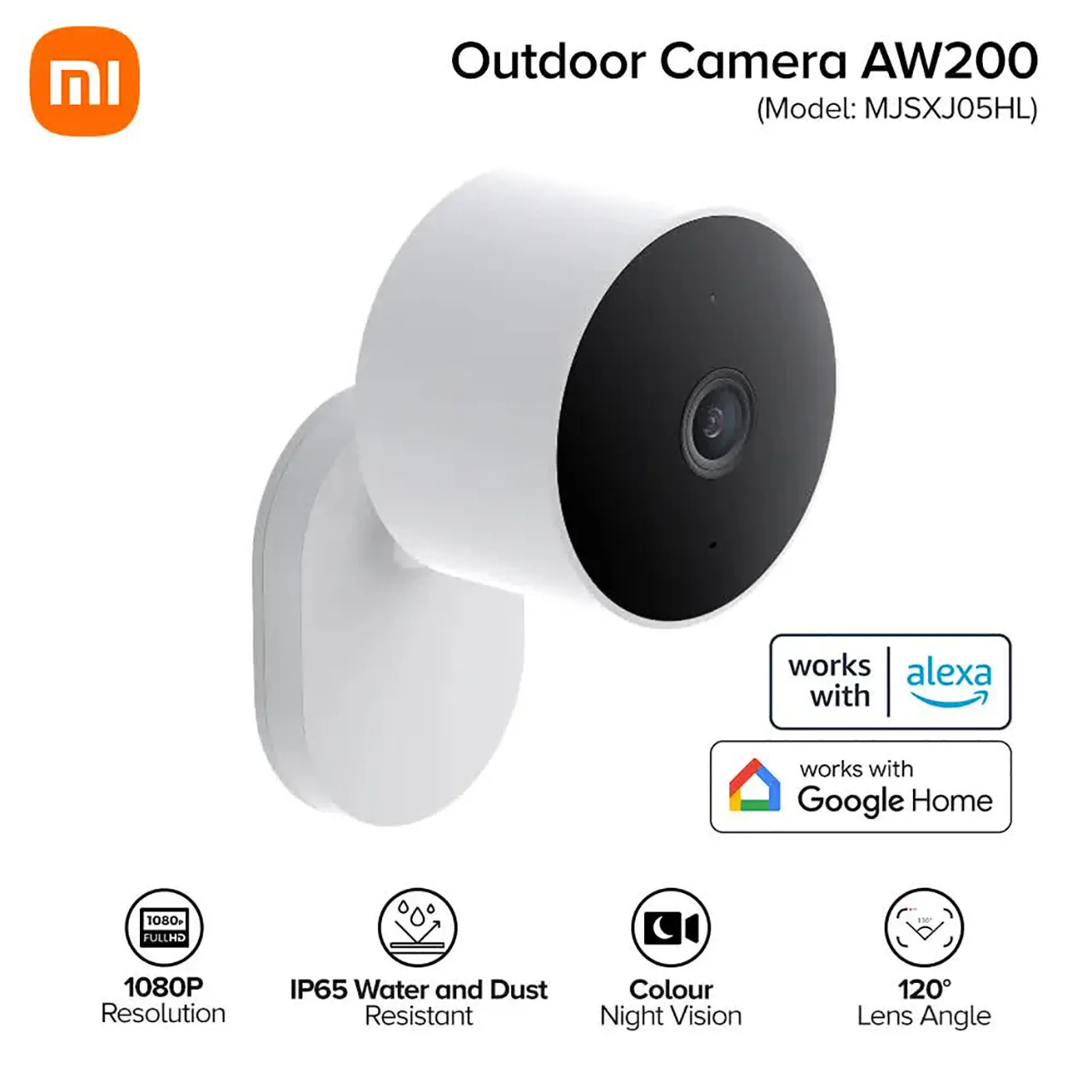 بررسی دوربین نظارتی مداربسته تحت شبکه شیائومی مدل mi outdoor camera AW200