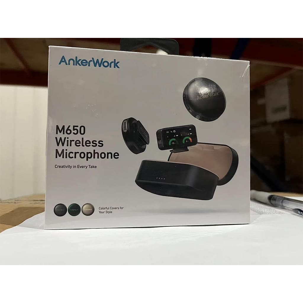 بررسی میکروفون بی سیم انکر مدل M650 Wireless Lavalier Microphone A3320