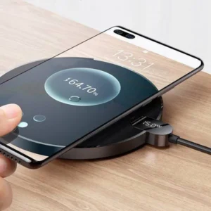 شارژر وایرلس بیسوس Baseus Digital LED Display Gen 2 Wireless Charger CCED000001 توان ۱۵ وات