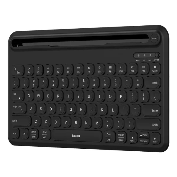 بررسی کیبورد بلوتوث بیسوس Baseus K02 Wireless Keyboard B00955500112-00 مخصوص تبلت