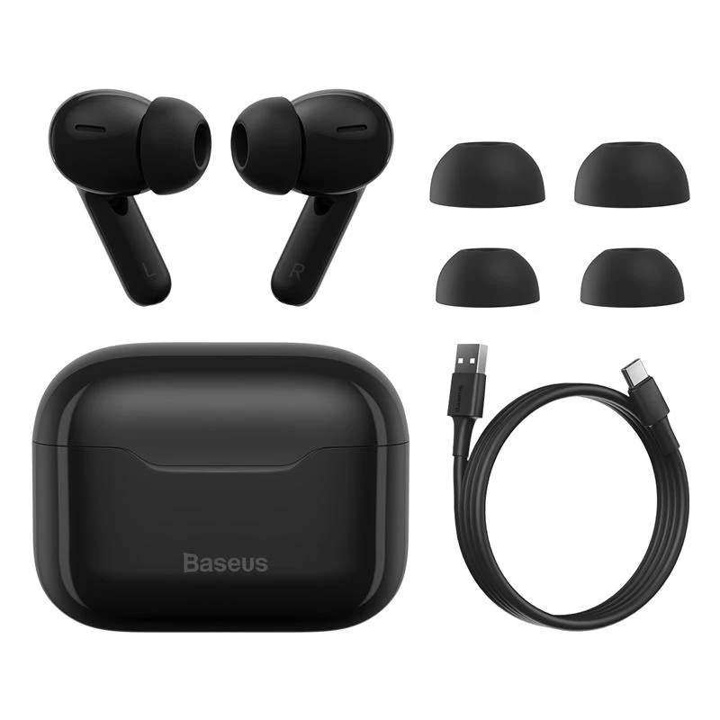 بررسی هندزفری بلوتوث دوگوش بیسوس Baseus S1 Pro SIMU ANC TWS Bluetooth Earphones NGS1P-0A