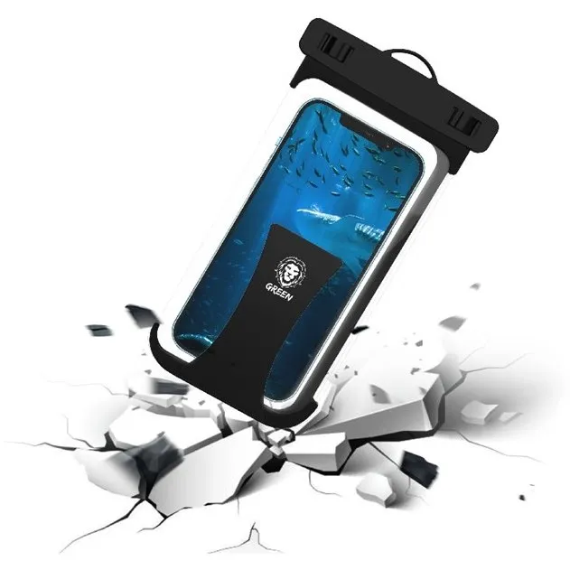 بررسی کیف ضد آب گرین لاین Green Lion Waterproof Case GNSABAGWC سازگار با گوشی‌های زیر ۸ اینچ