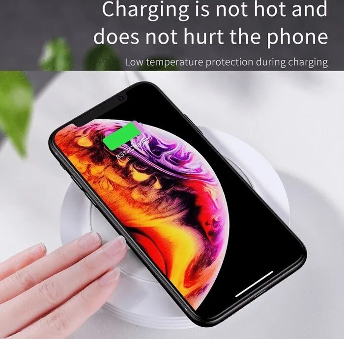 بررسی شارژر وایرلس جویروم Joyroom JR-A16 Cooler Wireless Fast Charger QC3.0 10W توان ۱۰ وات همراه کابل