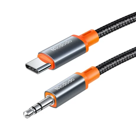 کابل Type C به AUX مک دودو Mcdodo CA-0820 USB Type C to 3.5mm AUX Jack Cable طول ۱.۲ متری