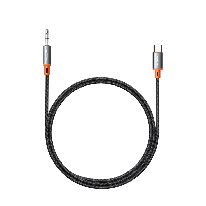 بررسی کابل Type C به AUX مک دودو Mcdodo CA-0820 USB Type C to 3.5mm AUX Jack Cable طول ۱.۲ متری