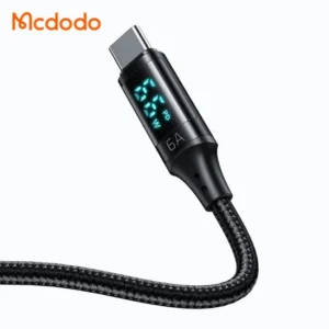 کابل Type C مک دودو Mcdodo CA-1080 Digital HD Super Charge Data cable طول ۱.۲ متر توان ۶۶ وات