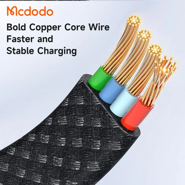 بررسی کابل لایتنینگ مک دودو Mcdodo CA-4970 طول ۱.۲ متر توان ۱۲ وات