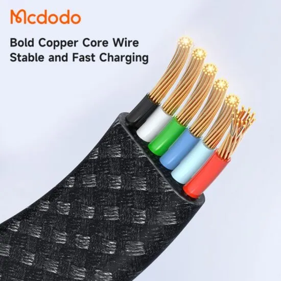 بررسی کابل Type C مک دودو مدل Mcdodo CA-4980 توان ۱۰۰ وات