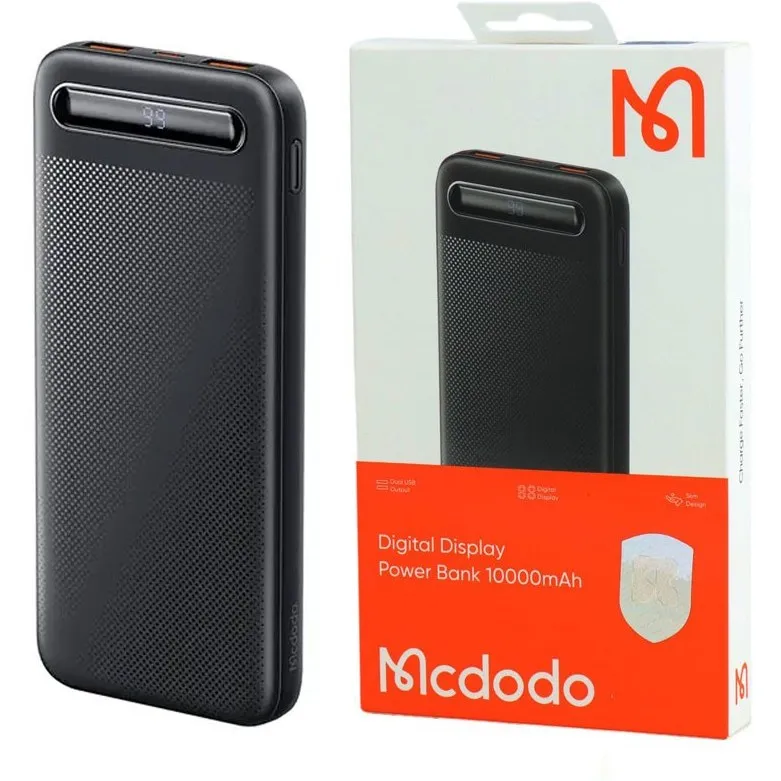 بررسی پاوربانک ۱۰۰۰۰میلی آمپر مک دودو مدل Mcdodo MC-4422