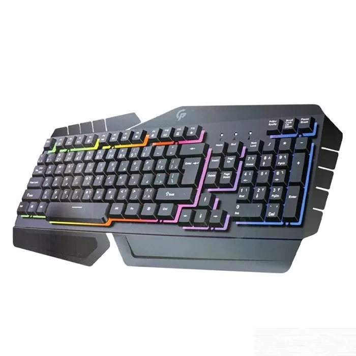 بررسی کیبورد سیمی گیمینگ پرودو PORODO METAL FRAME GAMING KEYBOARD PDX212