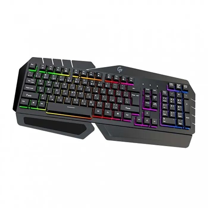 بررسی کیبورد سیمی گیمینگ پرودو PORODO METAL FRAME GAMING KEYBOARD PDX212