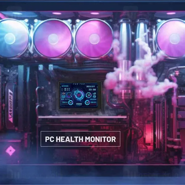 بررسی مانیتور سلامت سیستم پرودو PORODO PC HEALTH MONITOR 3.5 INCH PDX537