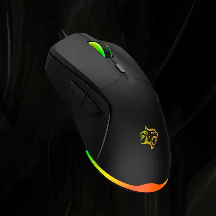 بررسی ماوس سیمی گیمینگ پرودو Porodo PDX322 Gaming Wired Mouse