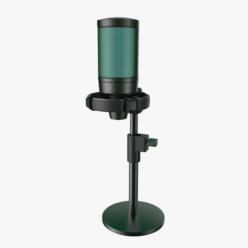 بررسی میکروفون گیمینگ پرودو Porodo RGB Condenser Microphone PDX519