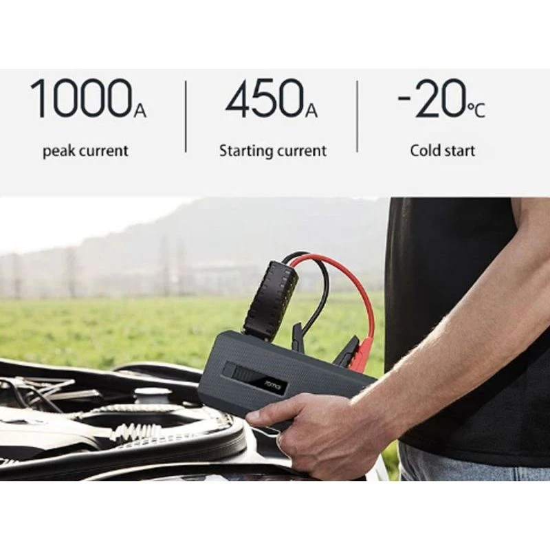 بررسی پاوربانک و جامپ استارتر خودرو شیائومی Xiaomi 70Mai Midrive PS06 Jump Starter Max 18000mAh