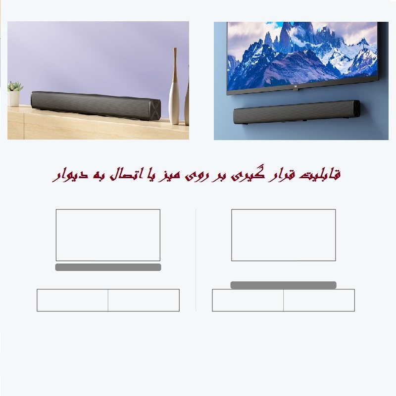 بررسی ساندبار بلوتوثی شیائومی ردمی مدل Xiaomi Redmi TV Soundbar – MDZ-34-DA