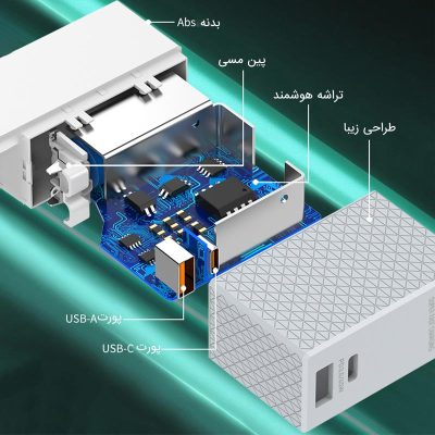 بررسی شارژر دیواری الدینیو 65 وات مدل A2620C