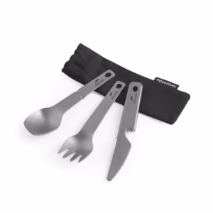 ست سه تکه قاشق و چنگال تیتانیومی نیچرهایک مدل NH19T011-D اورجینال