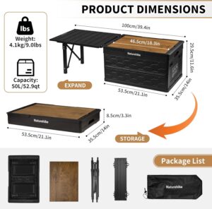 جعبه وسایل و میز تاشو نیچرهایک مدل CNK2450XB018 اورجینال