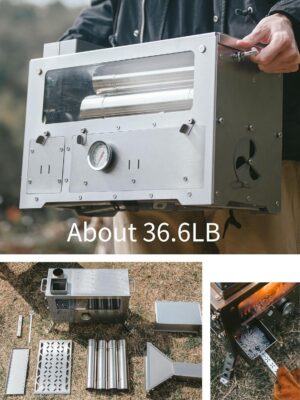اجاق هیزمی چندمنظوره کمپینگ نیچرهایک مدل CNH22CJ034‏ اورجینال